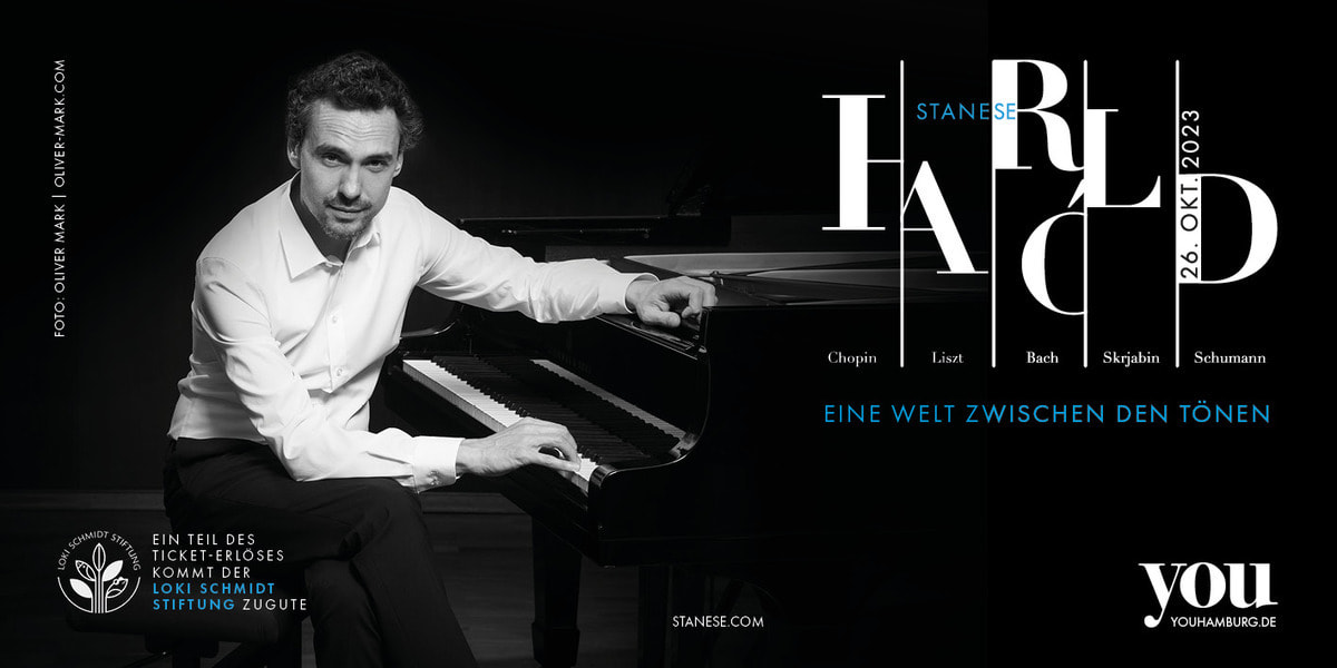 Tickets Pianist Haróld Stanese, Klavierkonzert „Eine Welt zwischen den Tönen“ in Hamburg
